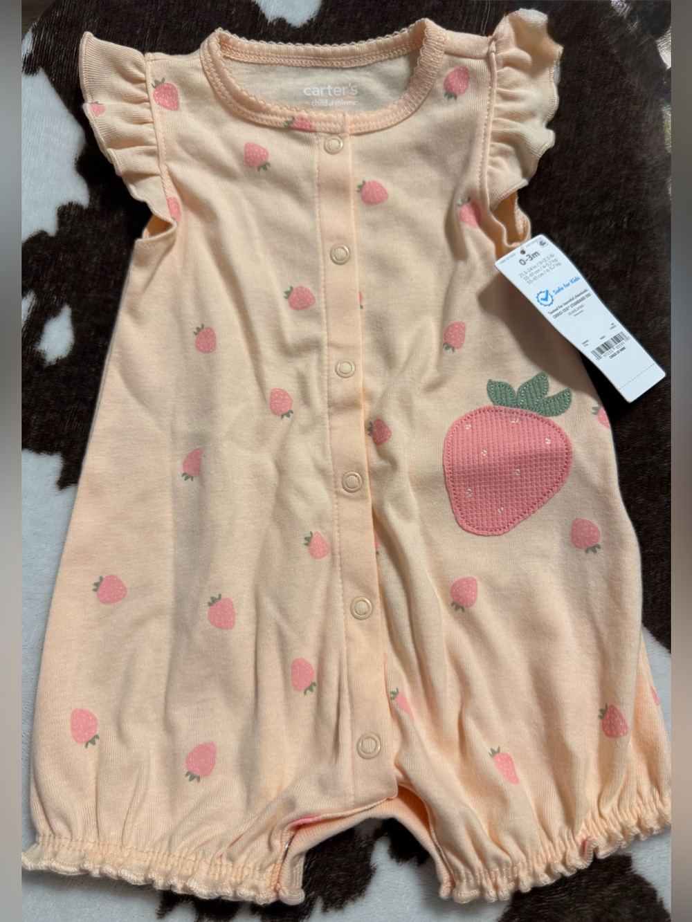 Carter’s Strawberry Romper